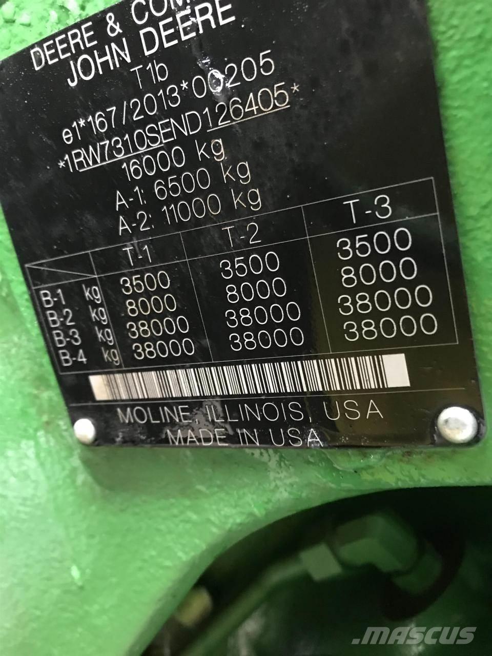 John Deere 7R 310 Tractoren