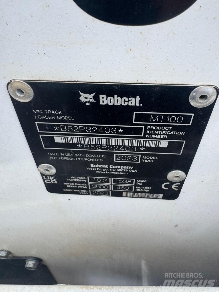 Bobcat MT 100 Rupsladers