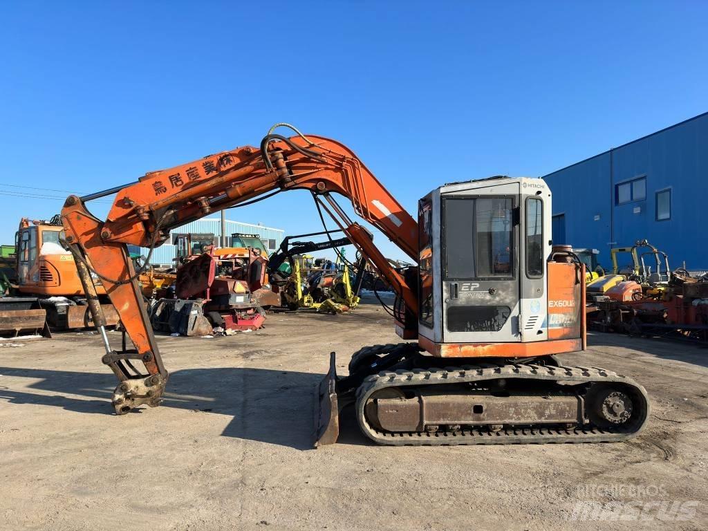 Hitachi EX 60 URG Minigraafmachines < 7t
