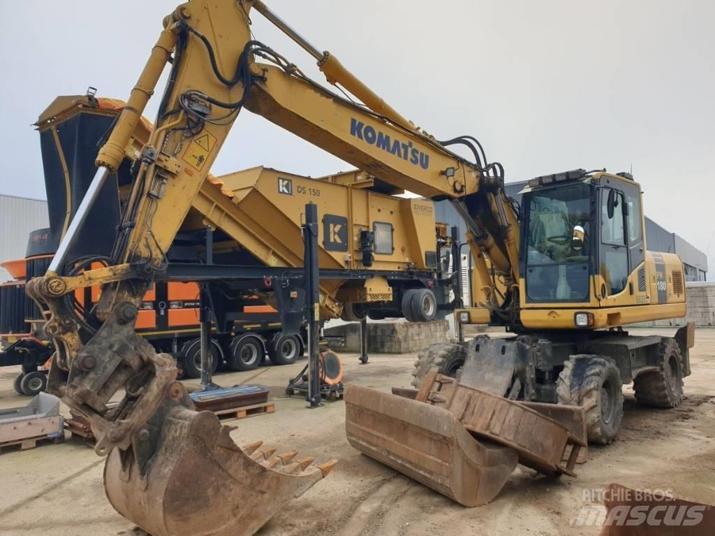 Komatsu PW180-7 Wielgraafmachines