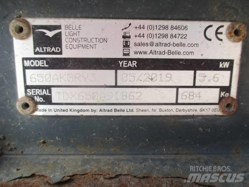 Altrad TDX650A Overige walsen