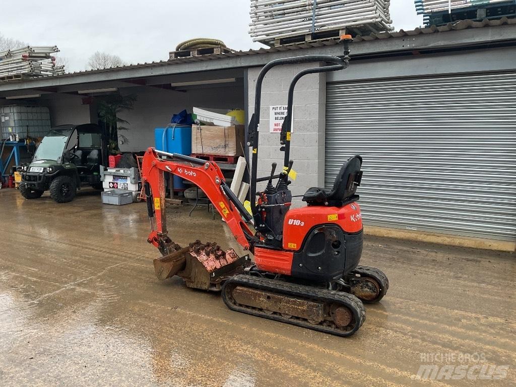 Kubota U 10 Minigraafmachines < 7t