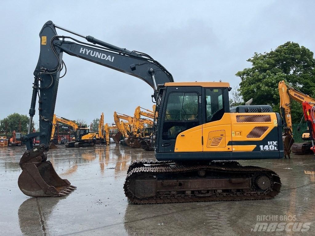 Hyundai HX140L Rupsgraafmachines