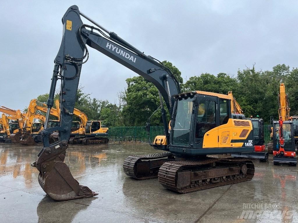 Hyundai HX140L Rupsgraafmachines