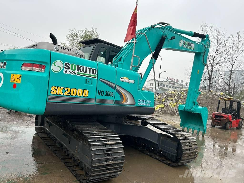 Kobelco SK200D Rupsgraafmachines