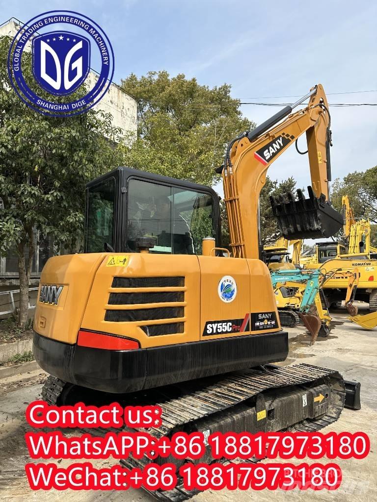Sany SY 55 C Rupsgraafmachines
