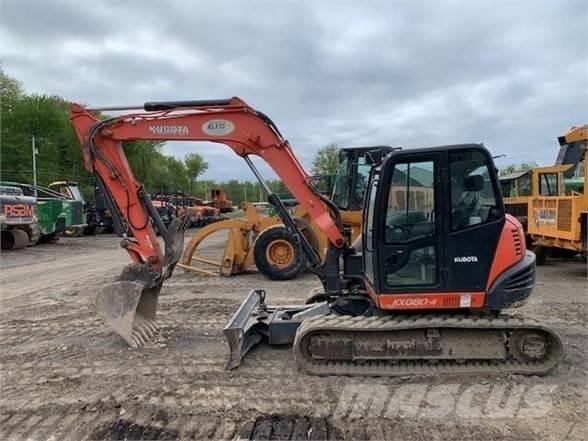 Kubota KX080-4 Rupsgraafmachines