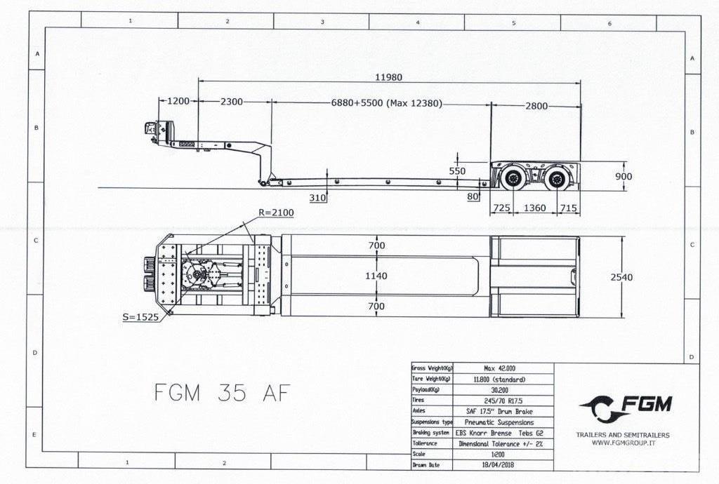 FGM 35 Vlakke laadvloeren