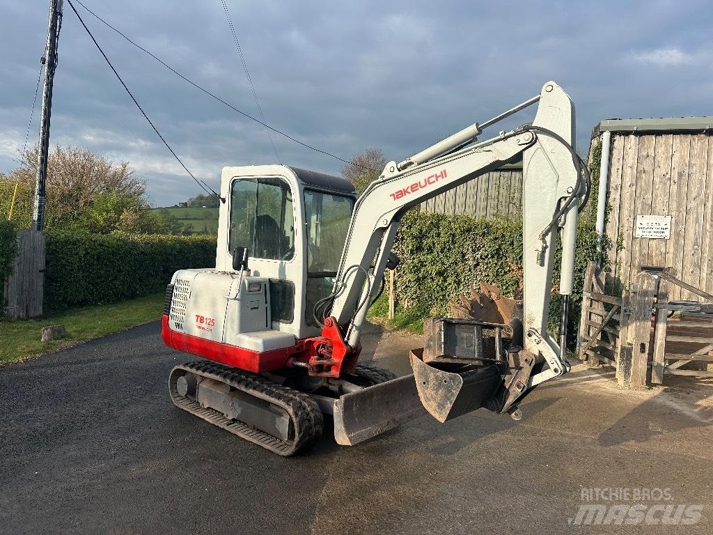 Takeuchi TB 125 Minigraafmachines < 7t