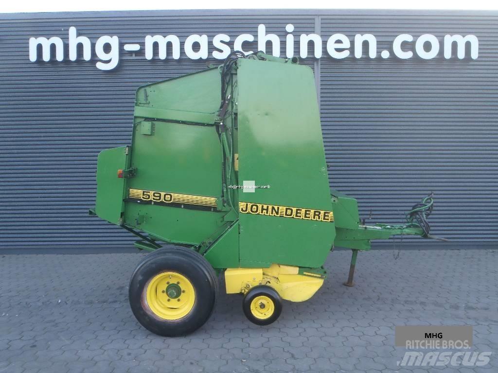 John Deere 590 Ronde-balenpersen