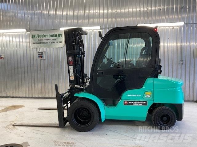Mitsubishi FD35N Diesel heftrucks