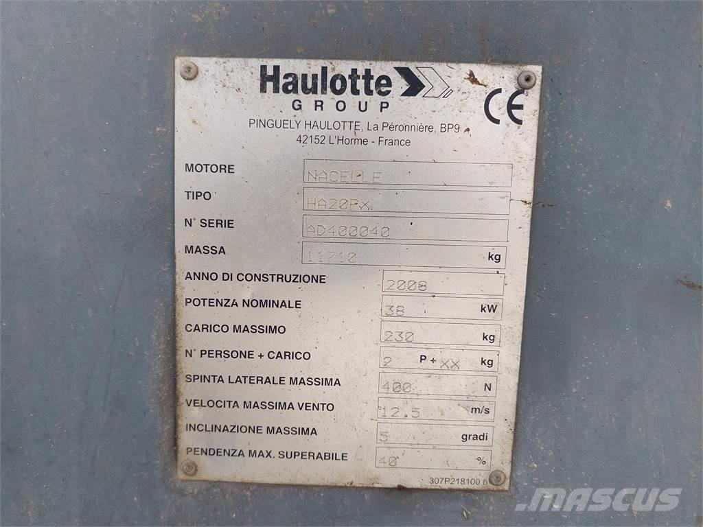Haulotte HA20PX Knikarmhoogwerkers
