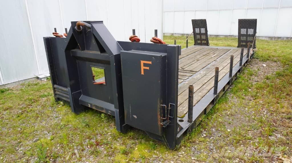  Flakab Maskinflak Vrachtwagen met containersysteem