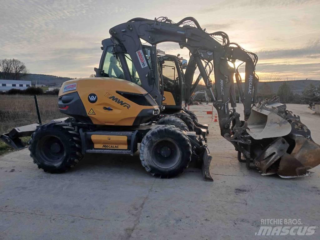 Mecalac 11MWR Wielgraafmachines