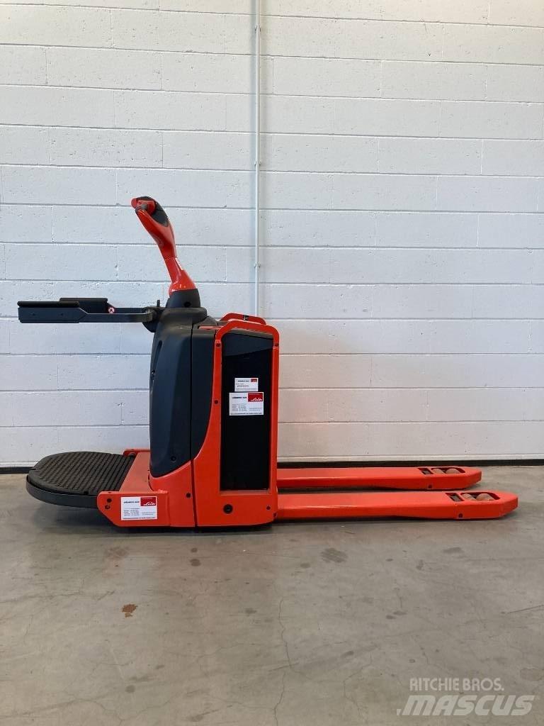 Linde T16P/1151-02 Meerij pallettruck met platform
