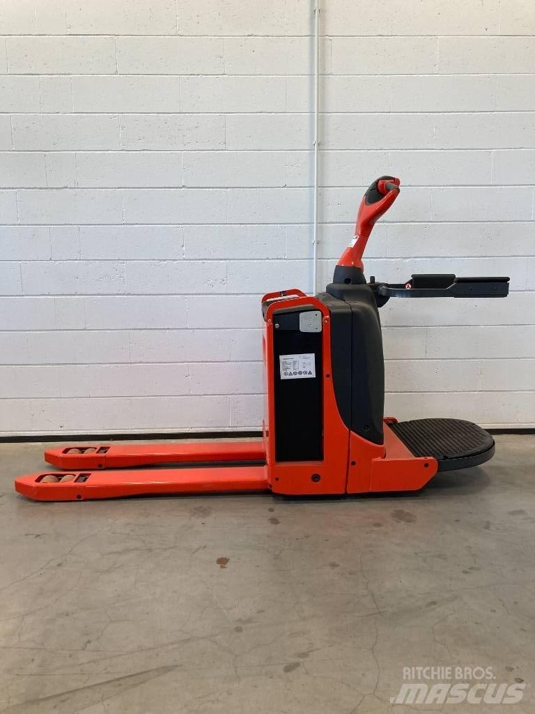 Linde T16P/1151-02 Meerij pallettruck met platform