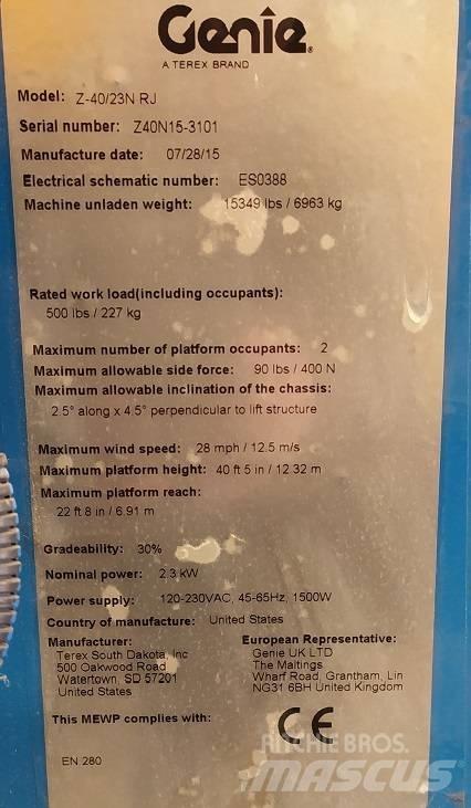 Genie Z 40/23 N RJ Knikarmhoogwerkers