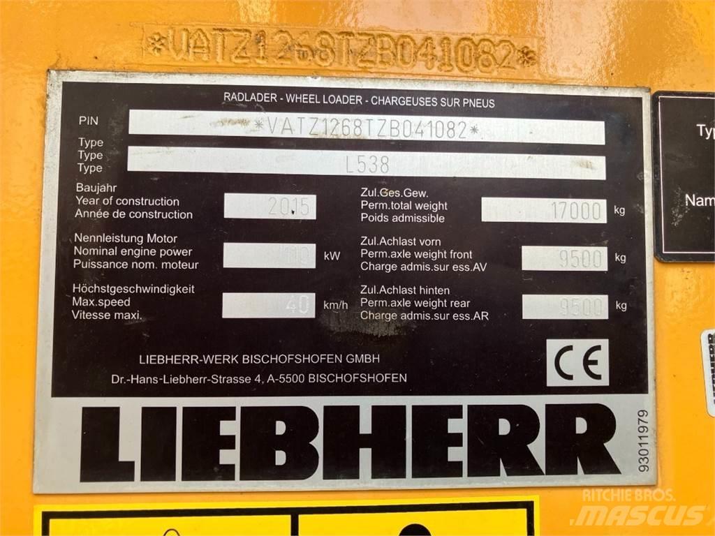 Liebherr L538 Wielladers