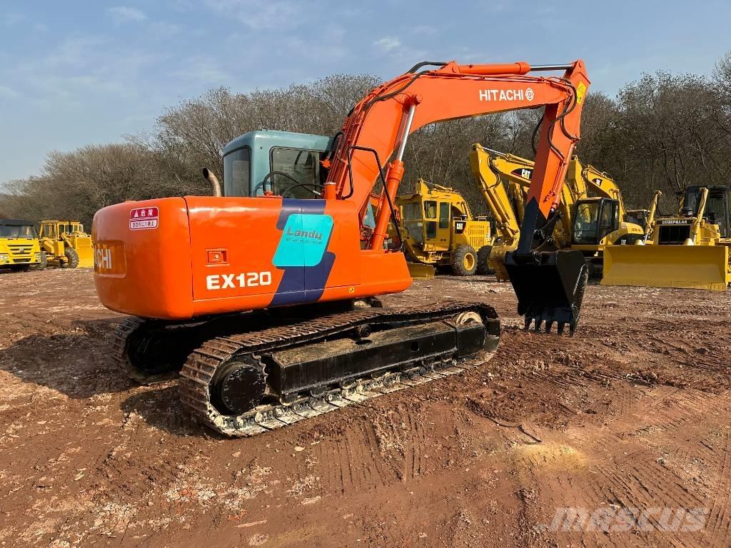 Hitachi EX 120 Rupsgraafmachines