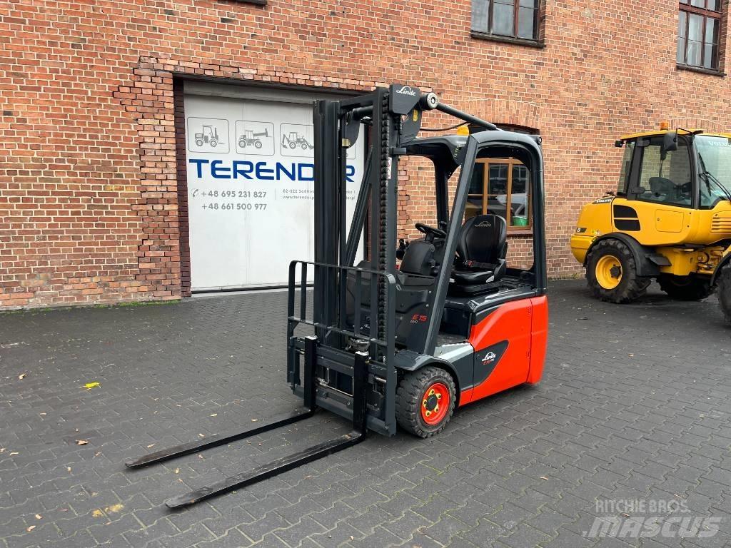 Linde E 15 Elektrische heftrucks