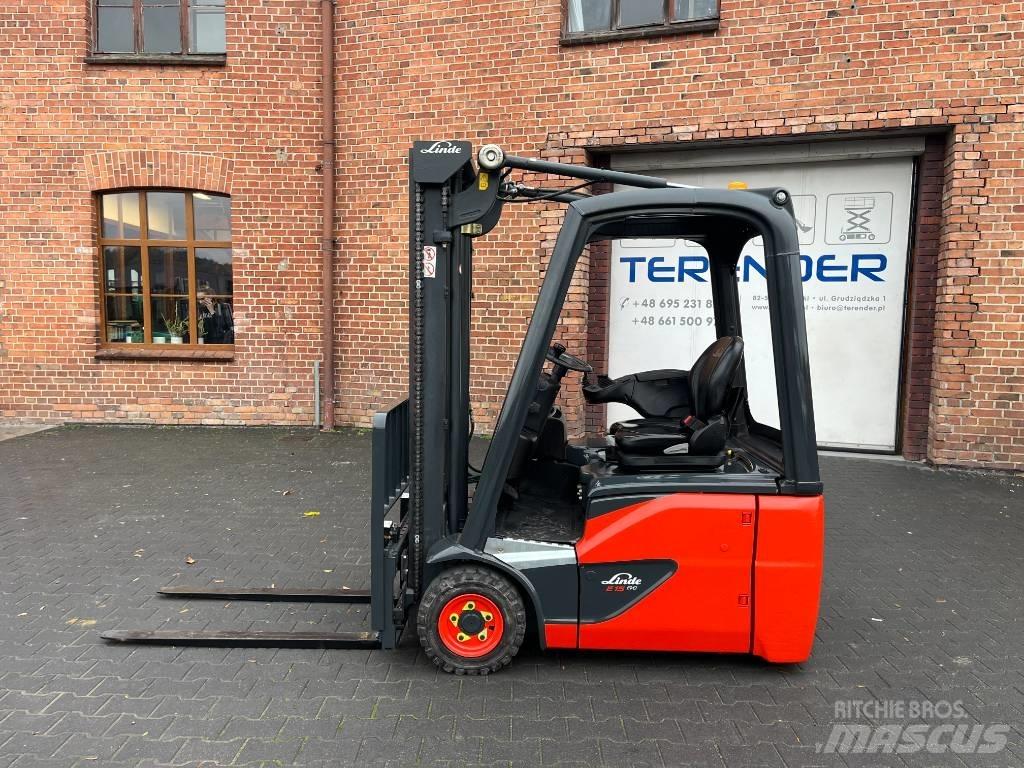 Linde E 15 Elektrische heftrucks