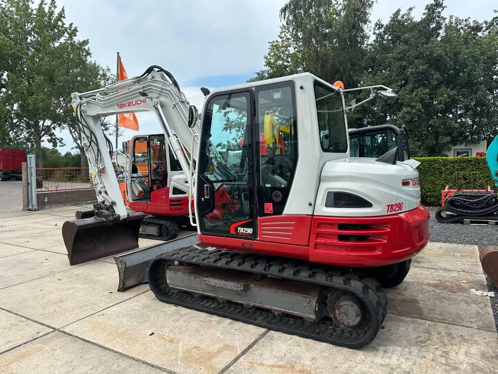 Takeuchi TB 290 Midigraafmachines 7t - 12t