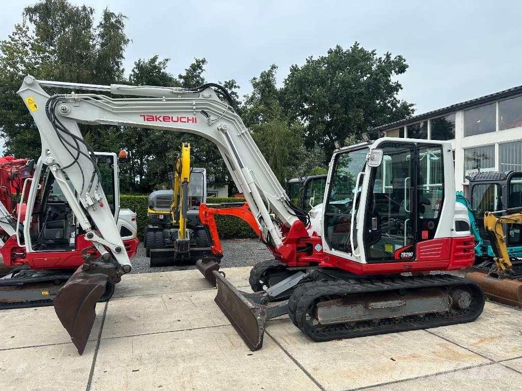Takeuchi TB 290 Midigraafmachines 7t - 12t