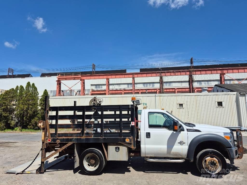 Ford F 550 Bestelwagens met open laadbak