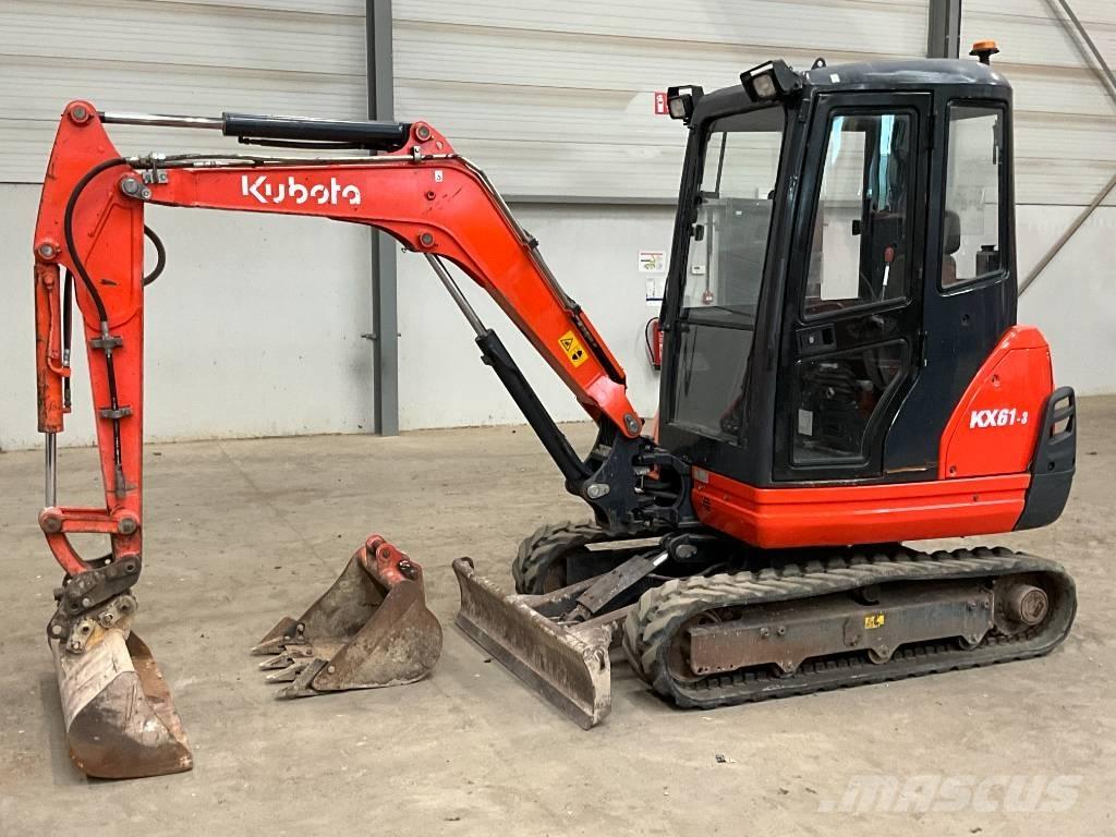 Kubota KX 61-3 Minigraafmachines < 7t