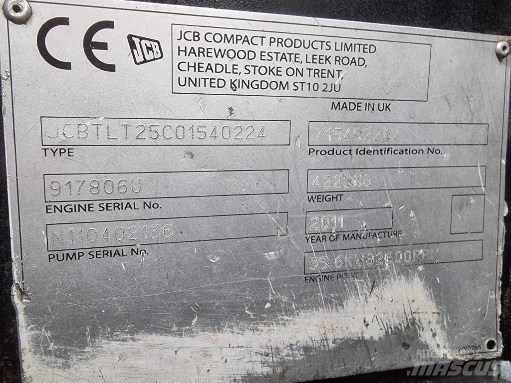 JCB TLT 25 D Verreikers