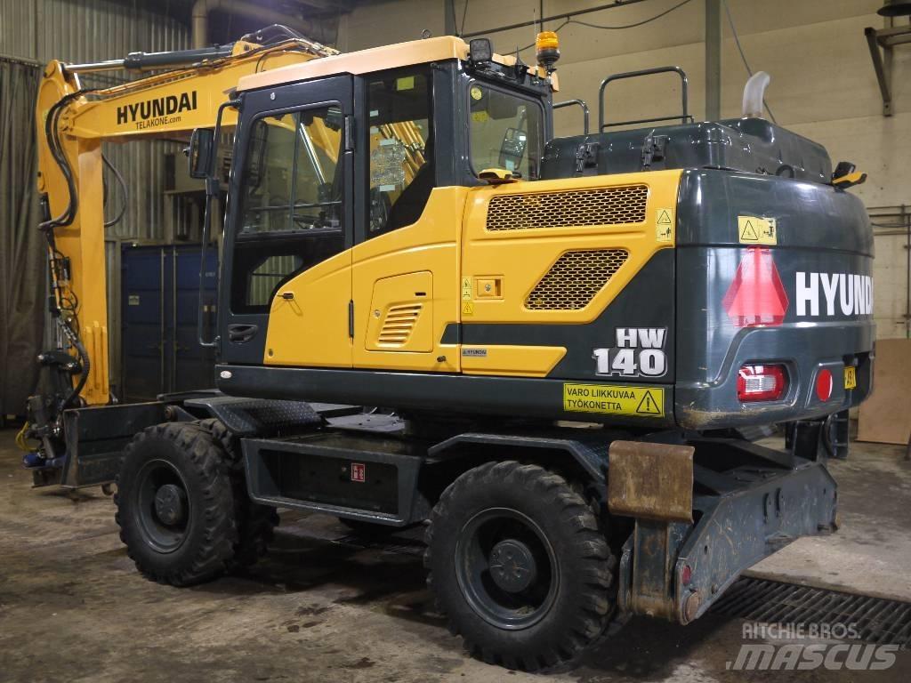 Hyundai HW 140 Wielgraafmachines