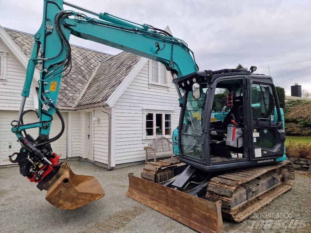 Kobelco SK75SR-7 Midigraafmachines 7t - 12t