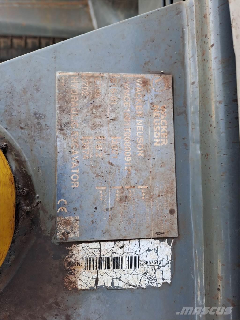 Wacker Neuson ET35 Rupsgraafmachines