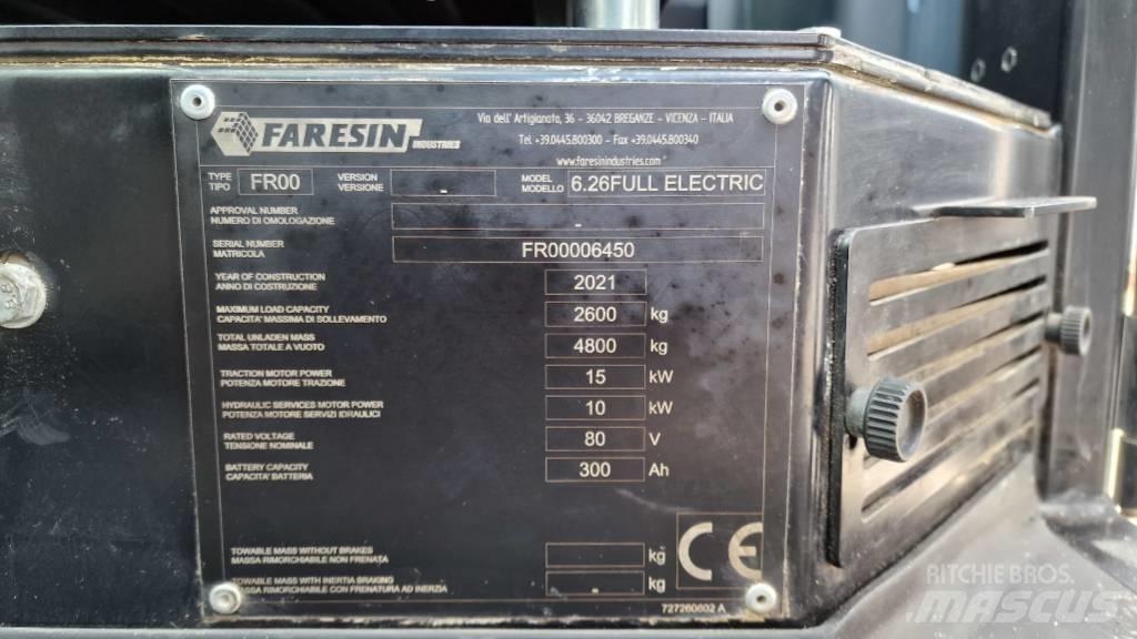 Faresin F6.26 E Verreikers