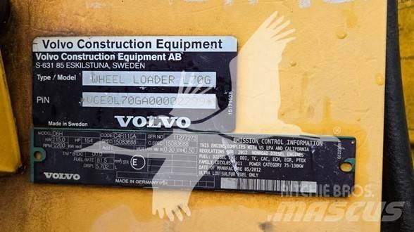 Volvo L70G Wielladers