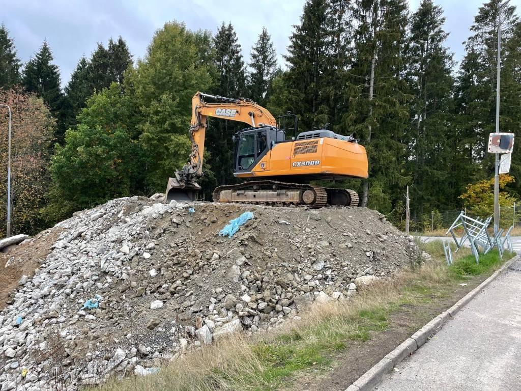 CASE CX300D Rupsgraafmachines