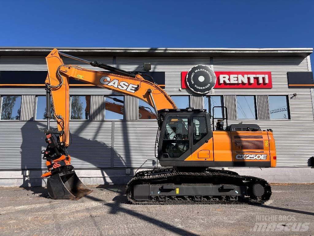 CASE CX 250 E Rupsgraafmachines