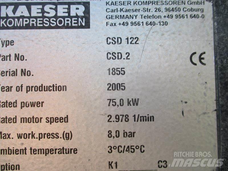 Kaeser CSD 122 Compressors