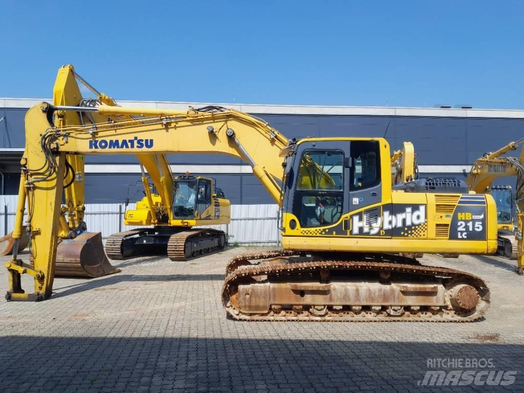 Komatsu HB215LC-1 Rupsgraafmachines