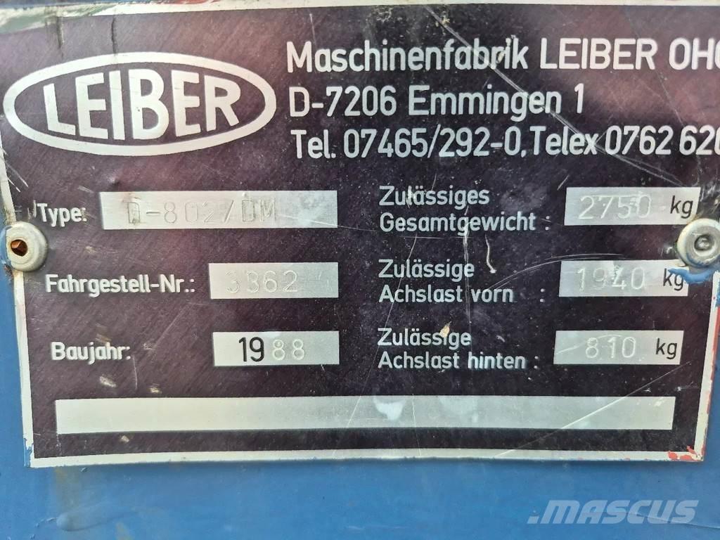  LEIBER d802 Mini Dumpers