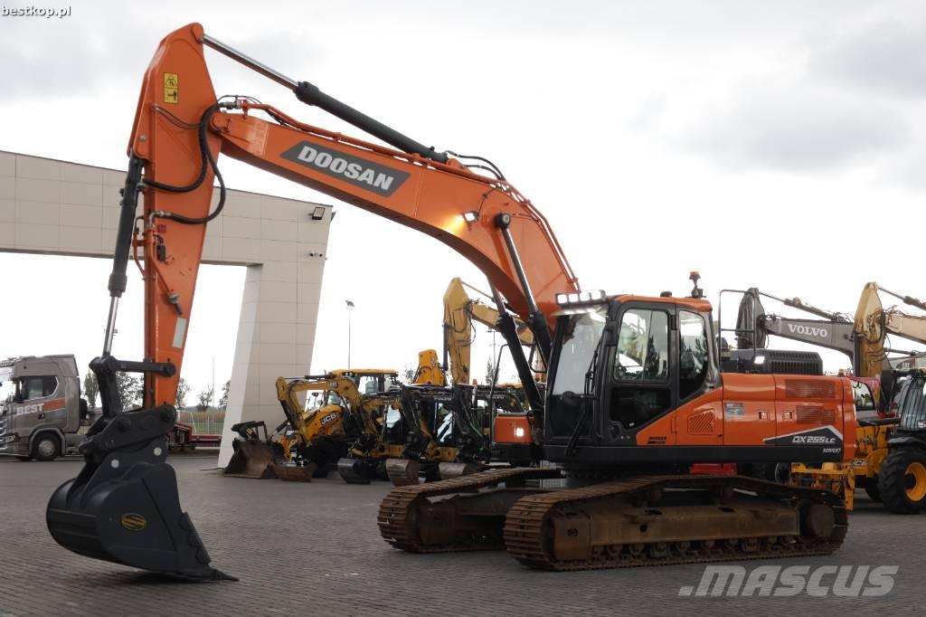Doosan DX 255 LC-7 Rupsgraafmachines