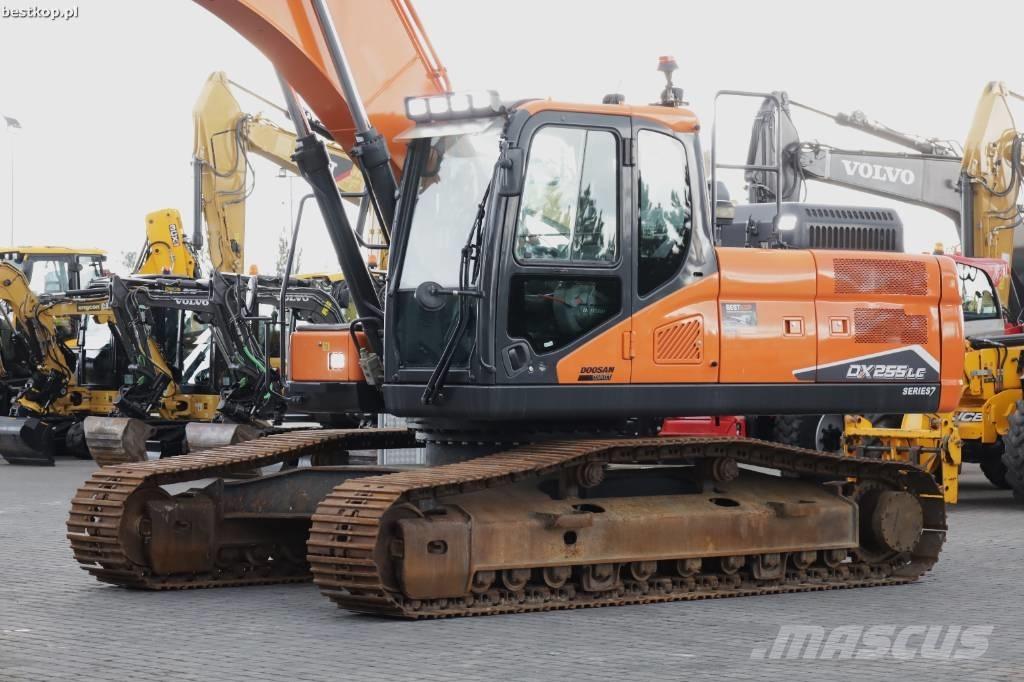 Doosan DX 255 LC-7 Rupsgraafmachines