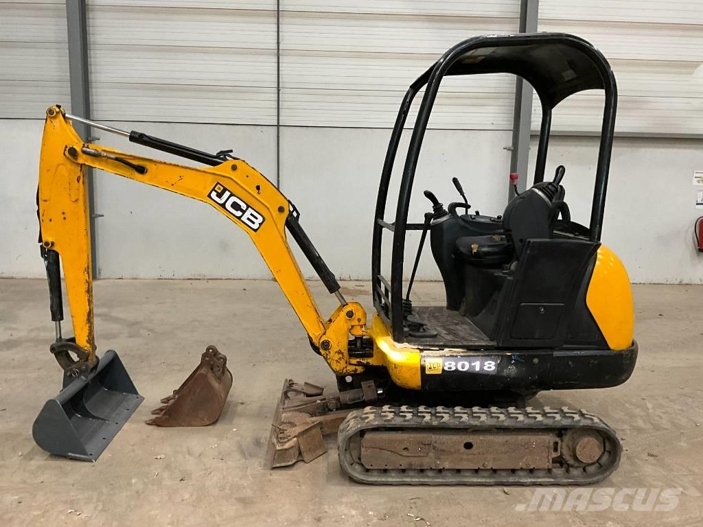 JCB 8018 Minigraafmachines < 7t