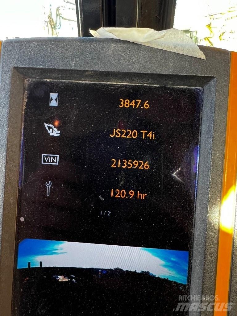 JCB JS 220 N LC Rupsgraafmachines