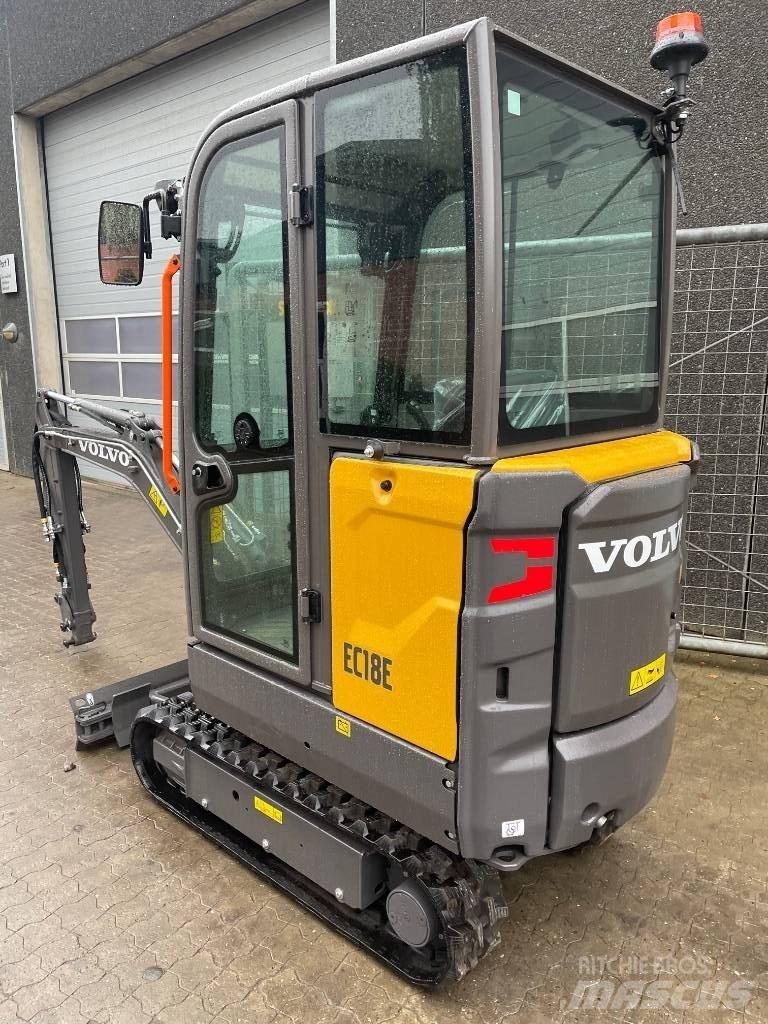 Volvo EC18E Minigraafmachines < 7t