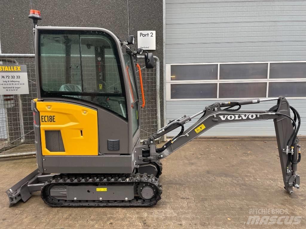 Volvo EC18E Minigraafmachines < 7t