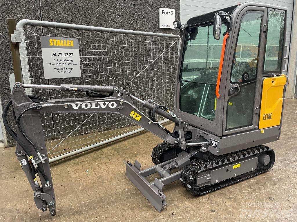 Volvo EC18E Minigraafmachines < 7t