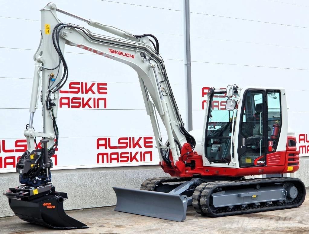 Takeuchi TB290-2 Midigraafmachines 7t - 12t