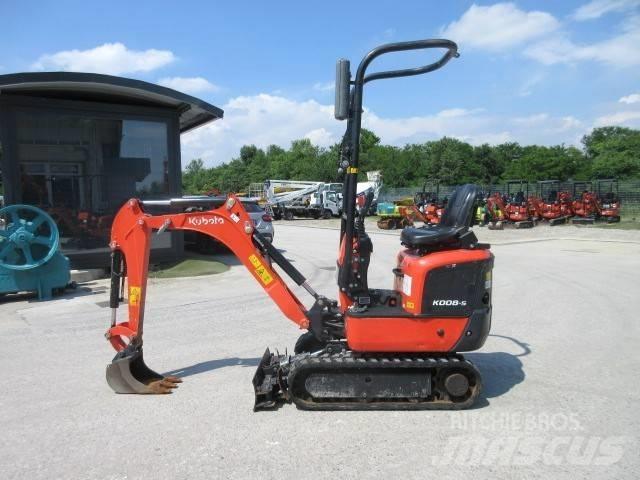 Kubota K008-5 Minigraafmachines < 7t