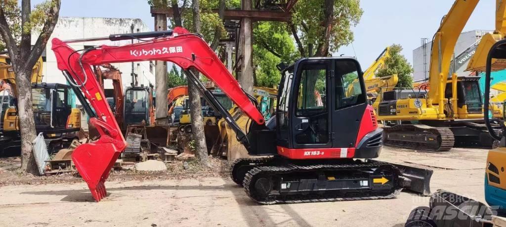 Kubota KX 183 Midigraafmachines 7t - 12t